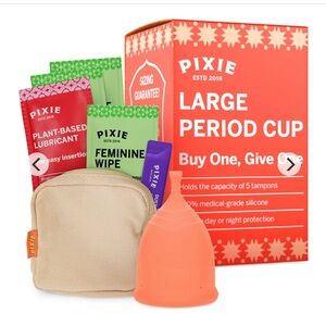 NWT Pixie Large Period Cup